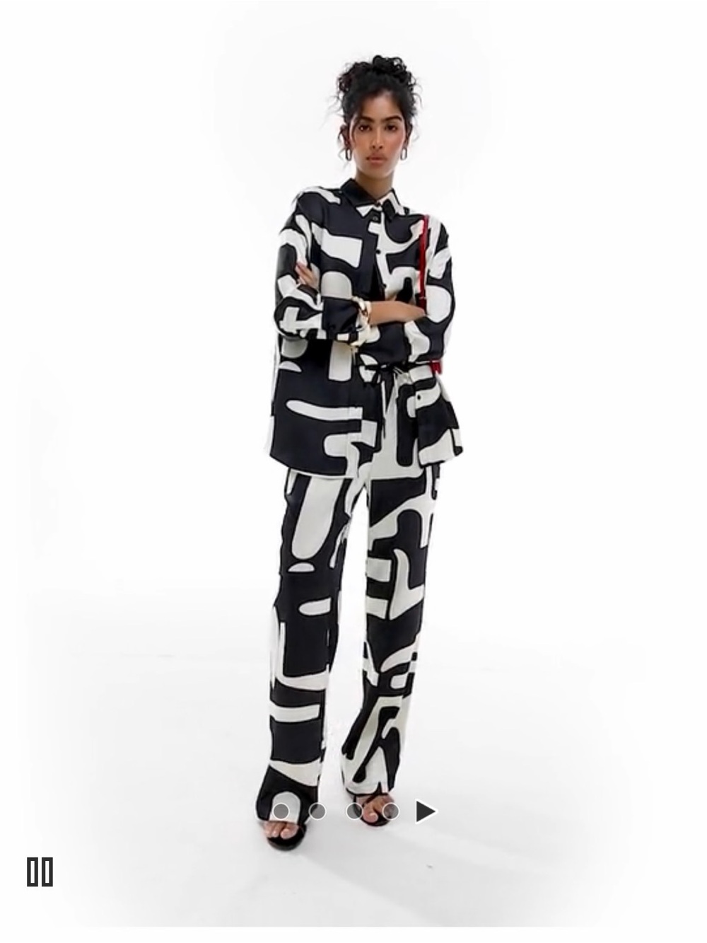 4th & Reckless Satin Set (XS)